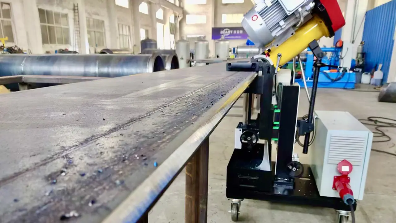 Plate Edge Milling Guide